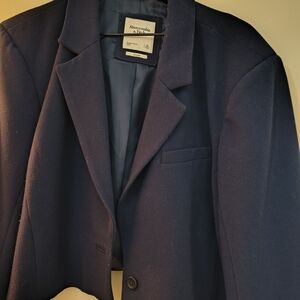 Abercrombie & Fitch Navy Women's Blazer